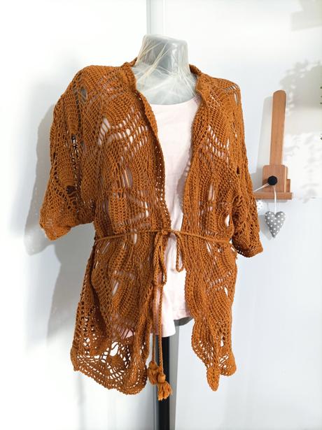 Háčkovany letný sveter, bonprix,46