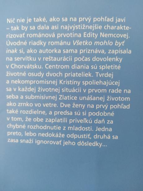 Všetko mohlo byť inak,