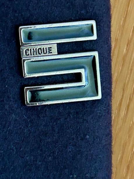 Tmavomodrý kabát zn.cinque č.44 vlna a kašmír, 44
