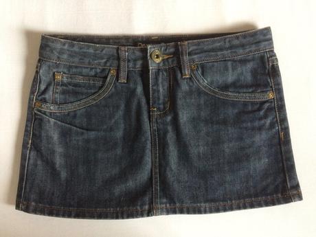 Diverse riflová mini sukňa vel.s, s