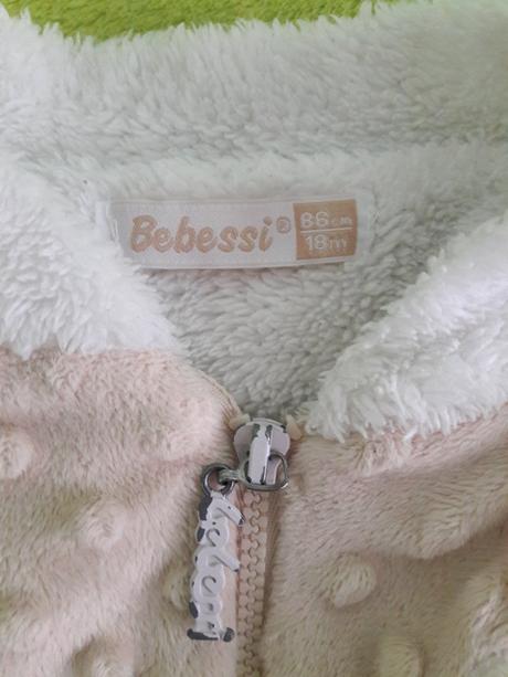 Minky teplučký chlpatý kabátik, 86