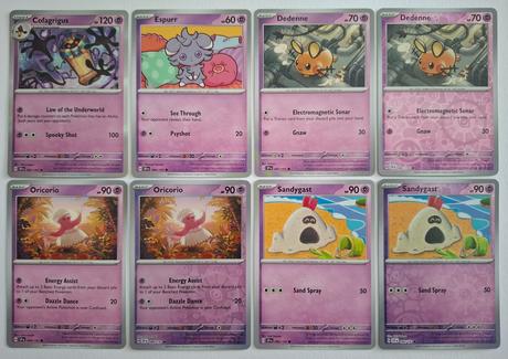 Pokémon karty "surging spark's" (3), 