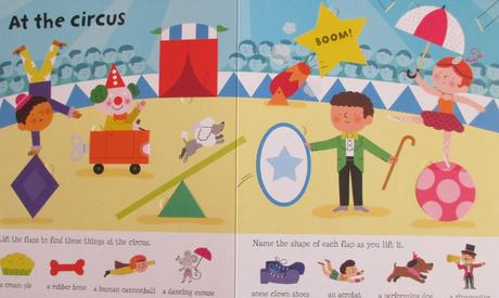 Lift-the-flap shapes - usborne, 