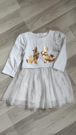 Top šaty zajačik 86, 86