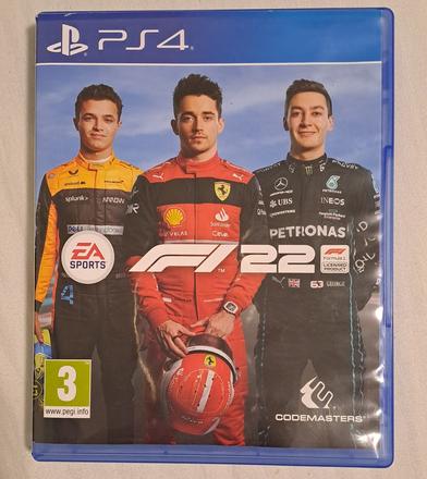 Hra na ps4 f1 2022, 
