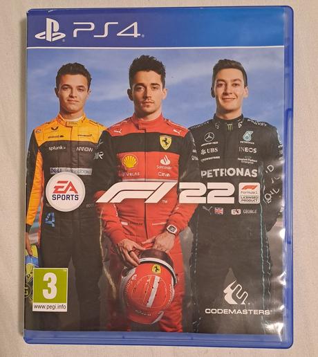 Hra na ps4 f1 2022, 