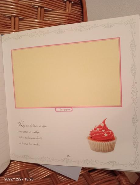 Kniha/album "naše bábätko chlapček", 