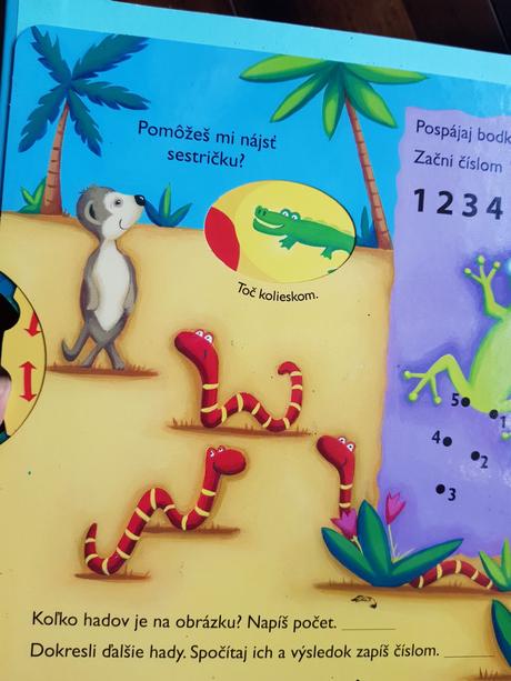 Dzungla, zabavne pocitanie,