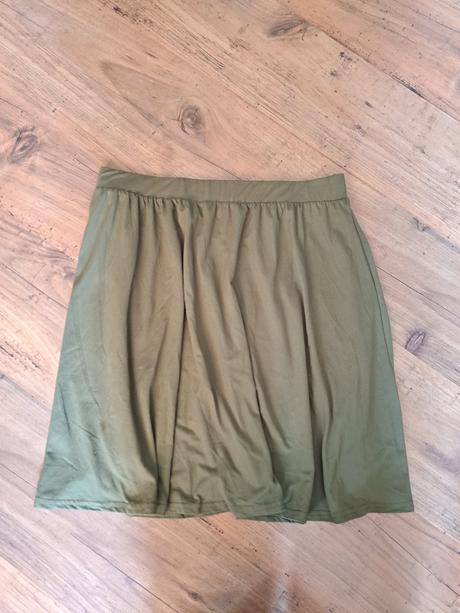 Zelena sukňa, basics,xl