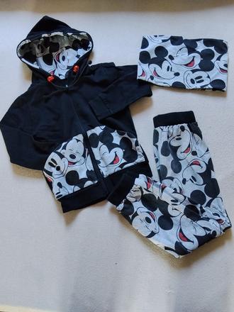 Tepláková súprava s nákrčníkom, 98