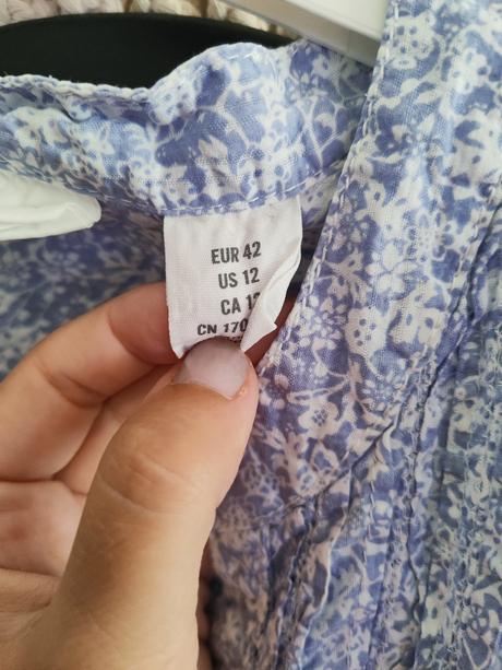 Svetlofialová blúzka, h&m,xl