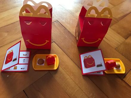 Mcdonald's mini set, 