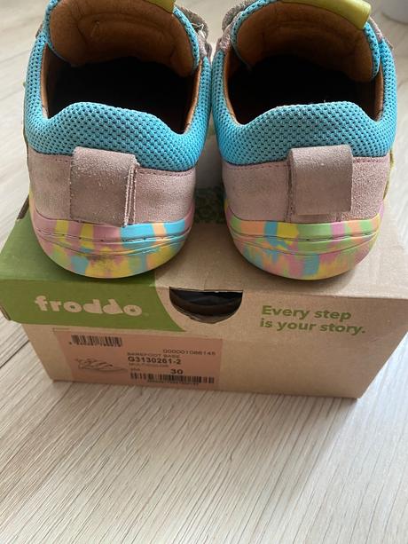 Barefoot tenisky zn. froddo multicolor, froddo,30