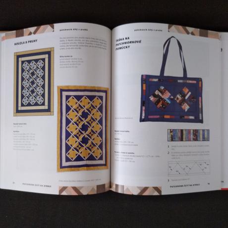 Kniha patchwork šitý na stroji, 