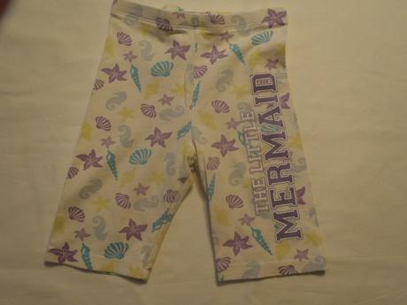 3/4 legíny - mermaid, disney,110
