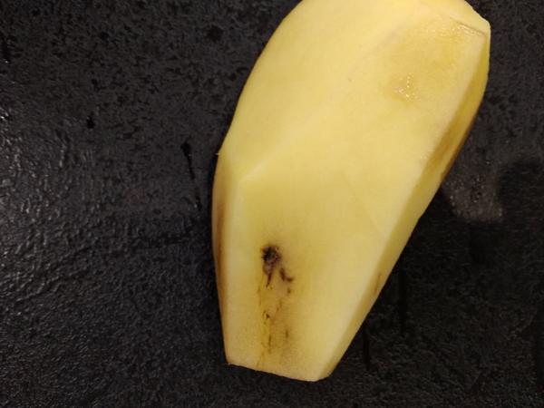 Zemiaky sú v reze čierne - čo to je?