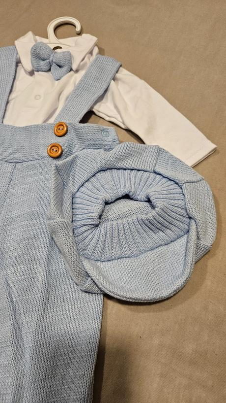 5-dielna pletená súprava na krst alebo oslavu, 74