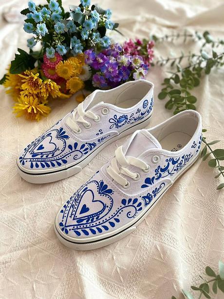 Ručne maľované tenisky, 36 - 42