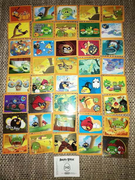 Samolepky angry birds, 