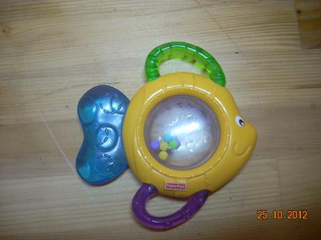 Hrkálka-hryzátko fisher-price,