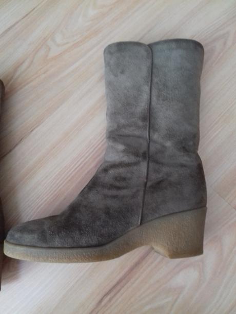 Teplé kožené čižmy ara, ara,37