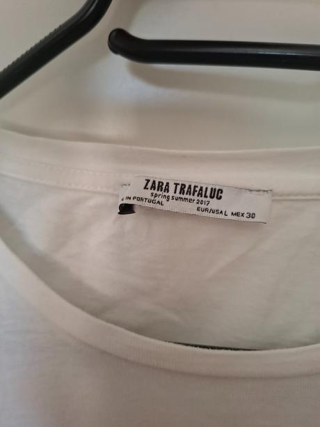 Dámske tričko s viazaním, zara,s