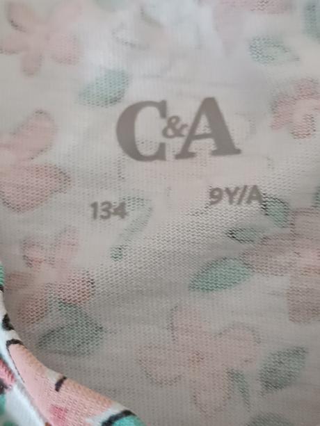 Tričko s dlhým rukávom, c&a,134