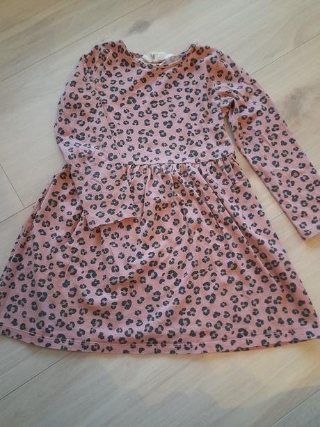 Bavlnené šaty 3 ks veľ 110/116, h&m,116