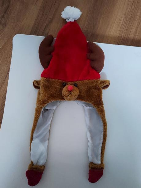 Vianočná čiapka sobik, 86