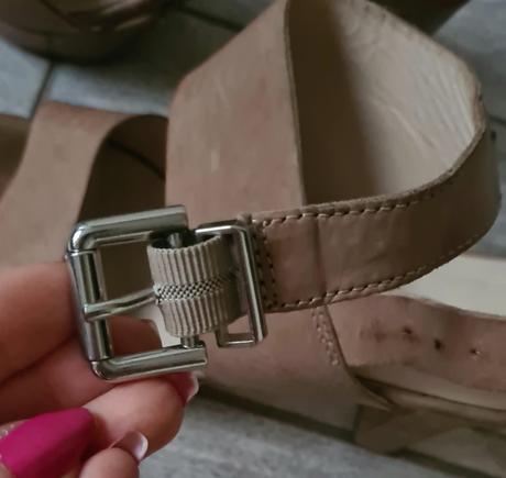 Kožené sandále, 37