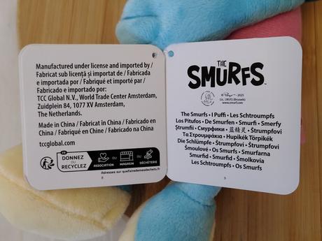 Zberateľský plyšák šmoulinka búrka, smurfs, 34 cm, 