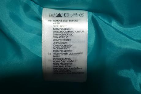 H&m - bunda na zimu, veľ. 36, h&m,36