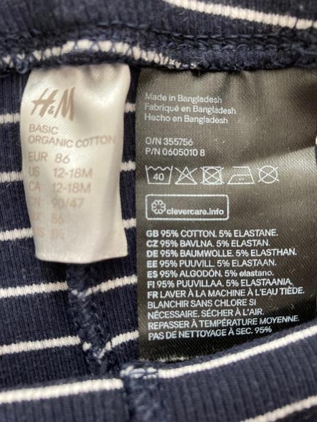 Vrubkovane leginy h&m, h&m,86