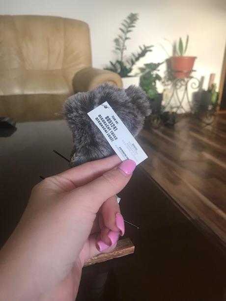 Zimná dekorácia lyžiarka, 