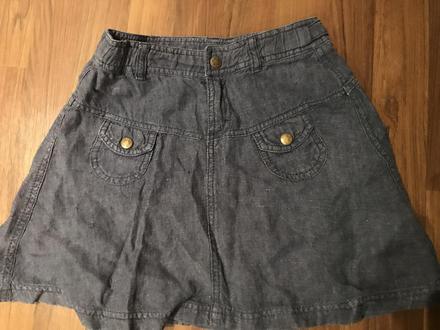 Tenká riflová suknička, h&m,140