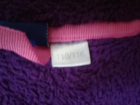 Dievčenska flisova mikina, lupilu,110