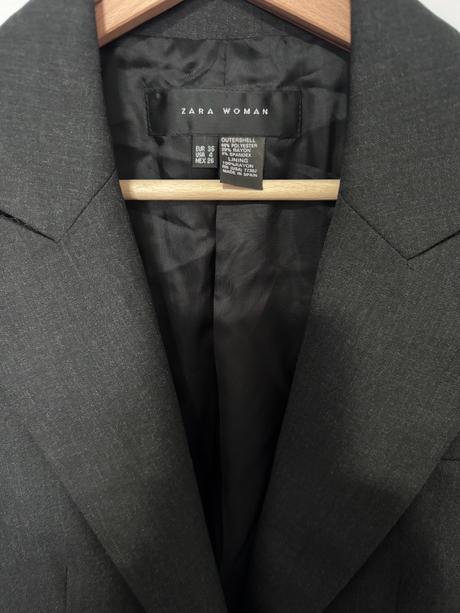 Zara elegantné tmavé sako, zara,s