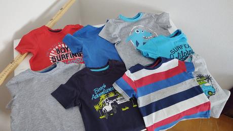 Detské tričko 8 ks 86/92, 86