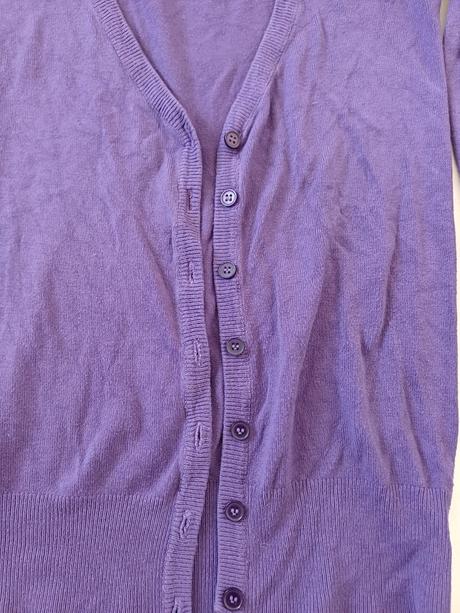 Fialový sveter, bershka,s