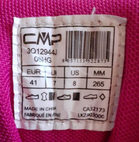 Dievčenské kvalitné turistické goretex topánky cmp, 40