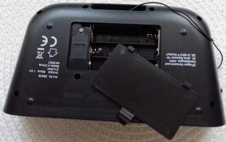 Rádiobudík na baterky, 