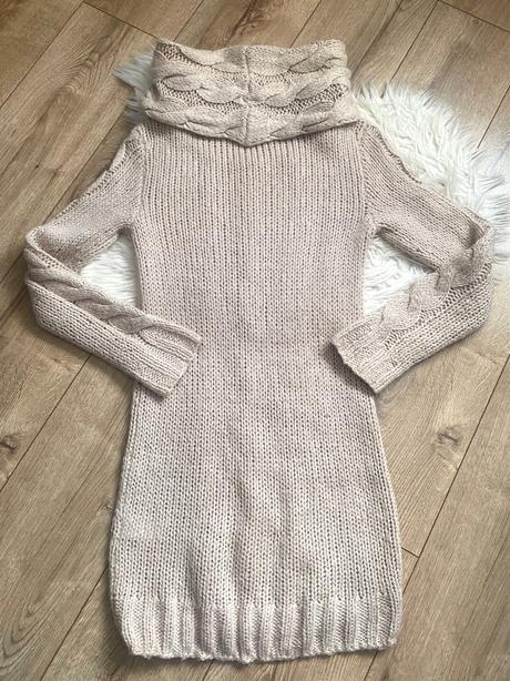 H&m dlhy sveter/šaty, h&m,s