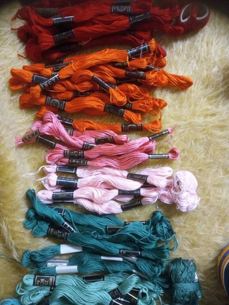 Vyšîvacia  priadza, 