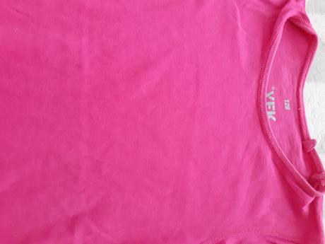 Tmavoruzove dievcenske tricko, 128