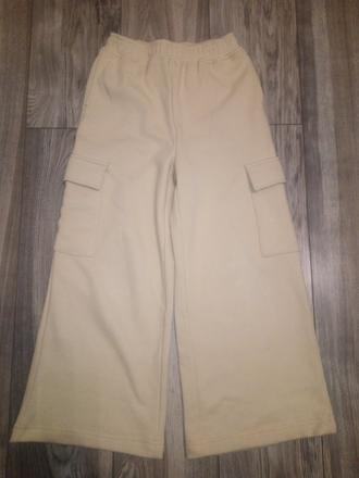 Nohavice teplákové kapsáčové, sinsay,140