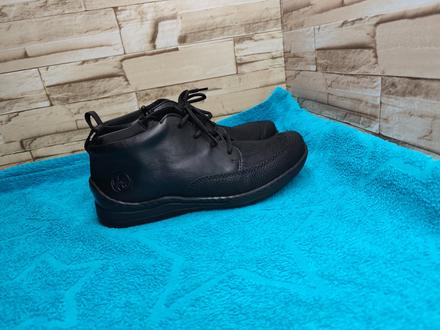 Rieker 37 -dámske čierne  zateplené topánky, rieker,37