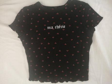 Ceresnickove tricko, bershka,152