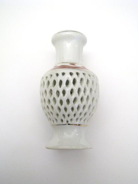 Mini vintage porcelánová váza - kvet,