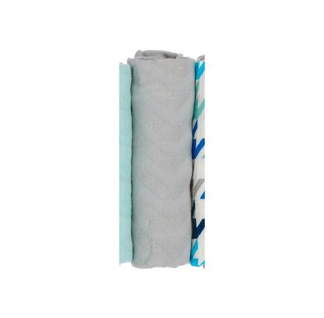 Detská deka tula dapper chevron gray, 