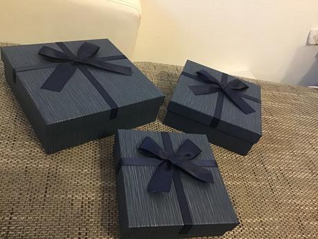 Elegantne krabičky na darčeky 3 ks,